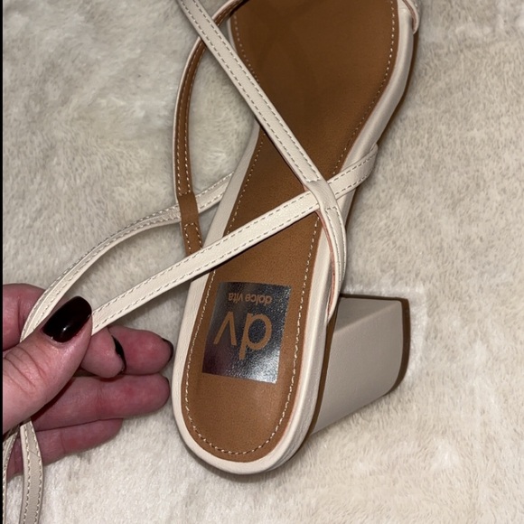 DV Dolce Vita Haze Strappy Lace-Up Block-Heel Sandals - Picture 9 of 14